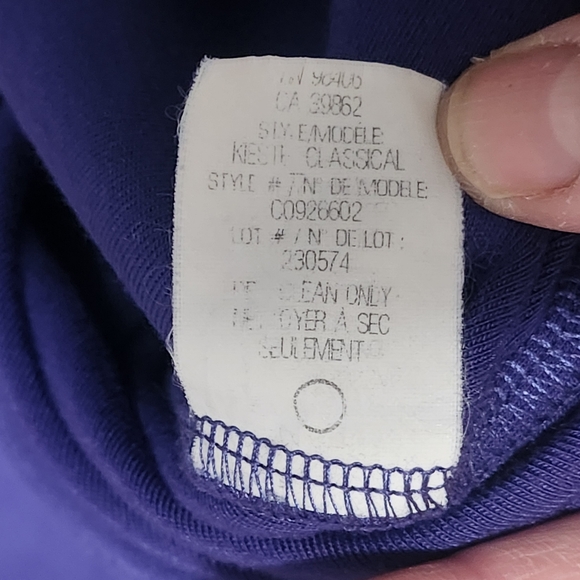 THEORY Midi Dress Womens Petite Small Royal Purple Bodycon Cocktail Minimalist - Picture 11 of 11